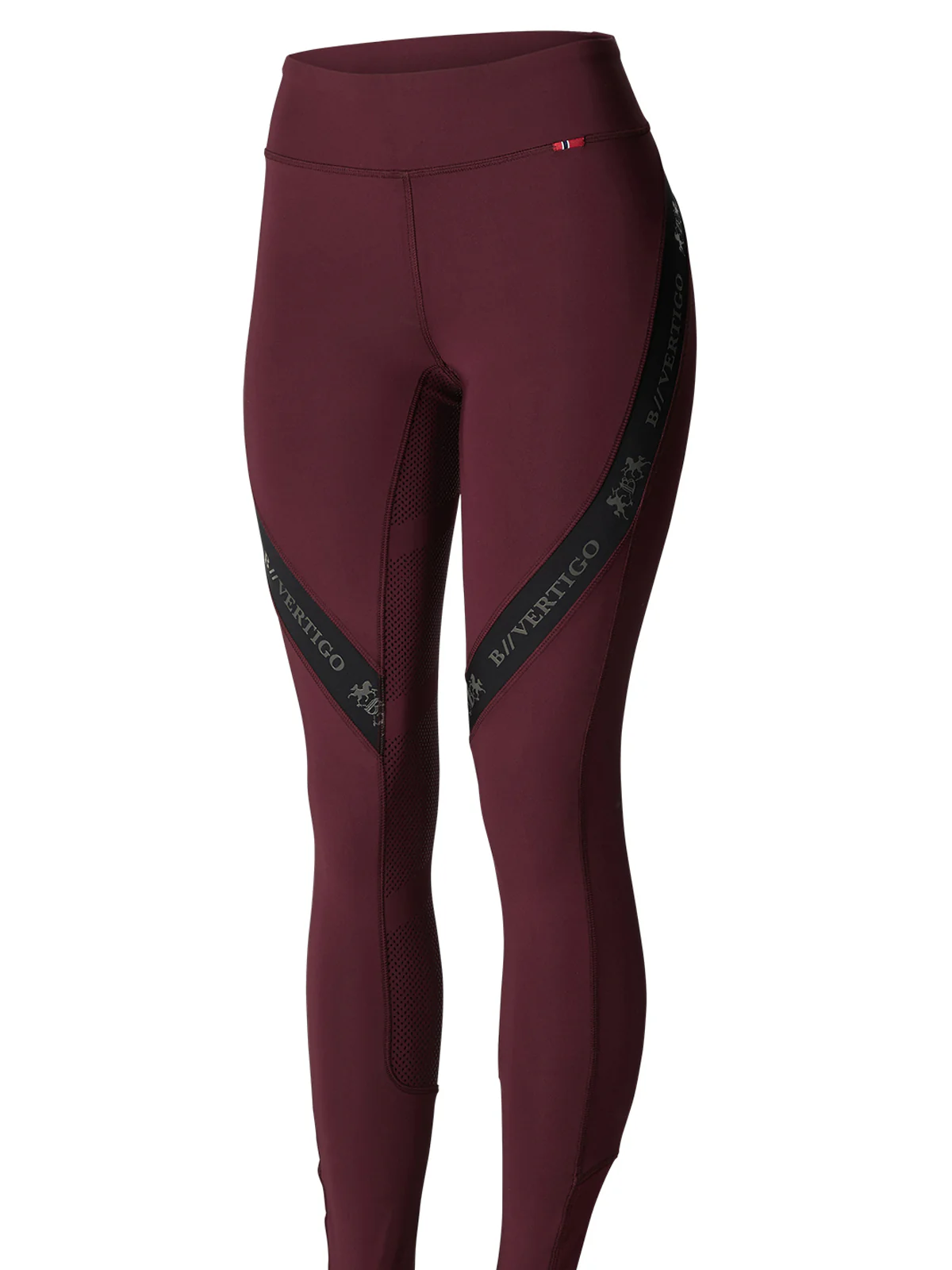 B Vertigo Ladies’ Jenny Silicone Print Full-Seat Riding Tight - Image 11