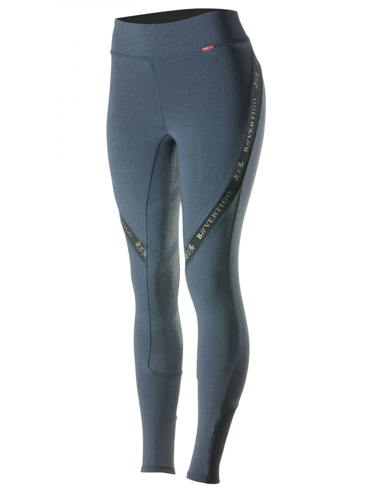 B Vertigo Ladies’ Jenny Silicone Print Full-Seat Riding Tight - Image 13