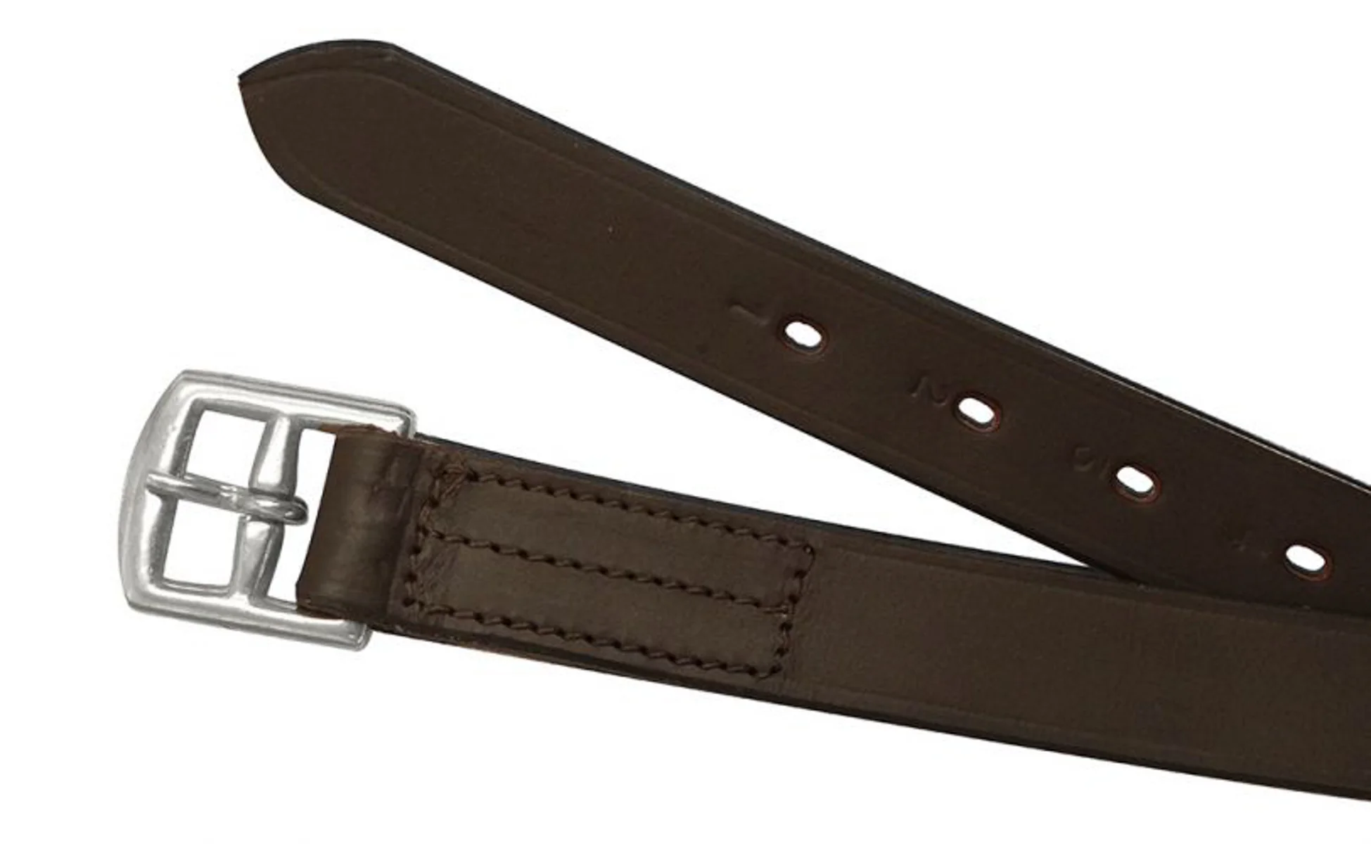 Economy Pre-Punched Numbered English Stirrup Leathers - Image 3