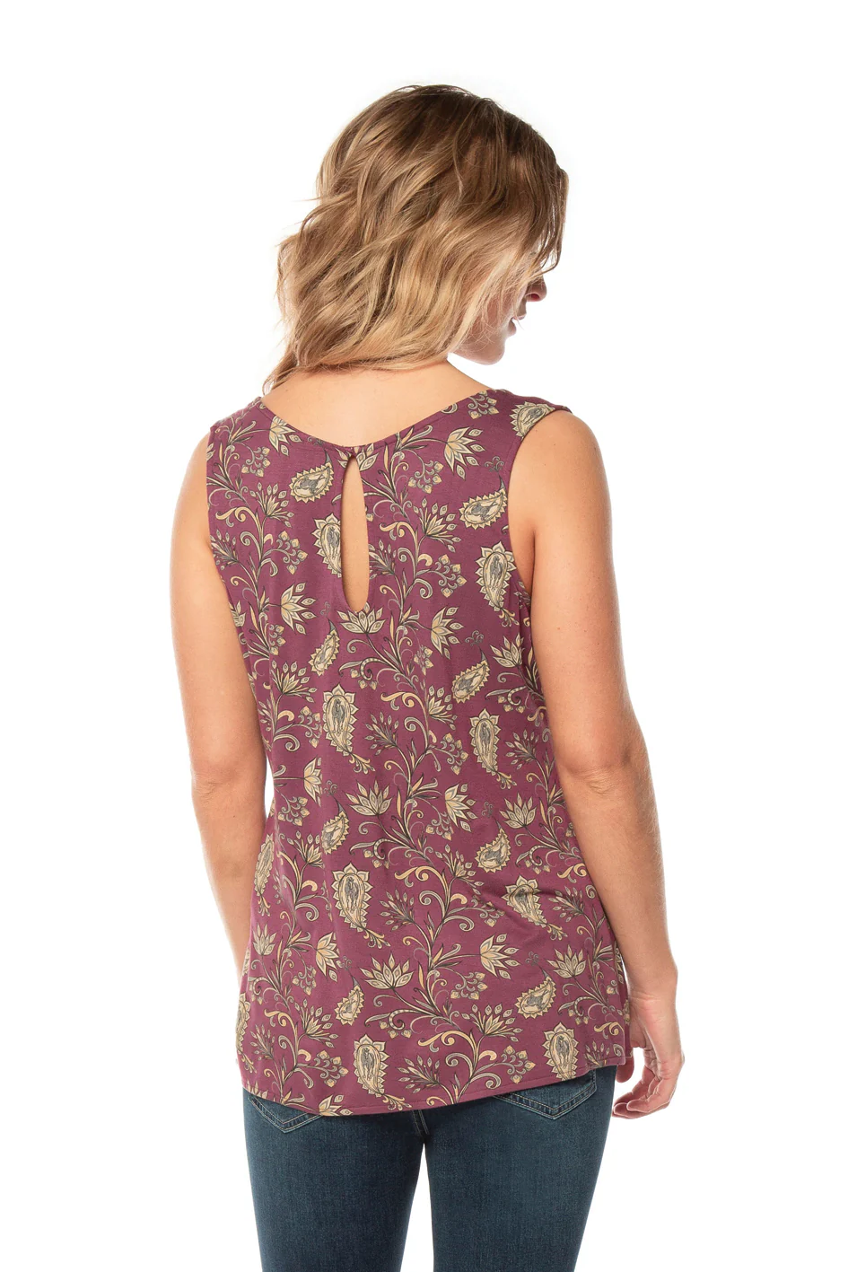 EQL by Kerrits® Ladies’ Keyhole Flowy Tank - Image 3