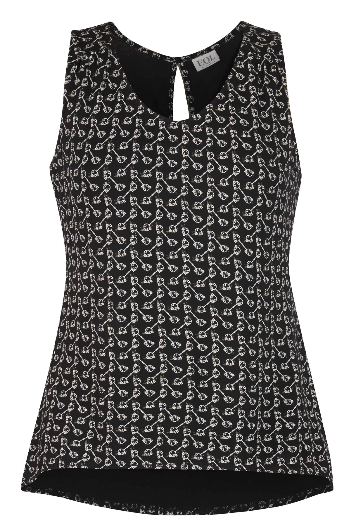 EQL by Kerrits® Ladies’ Keyhole Flowy Tank - Image 5