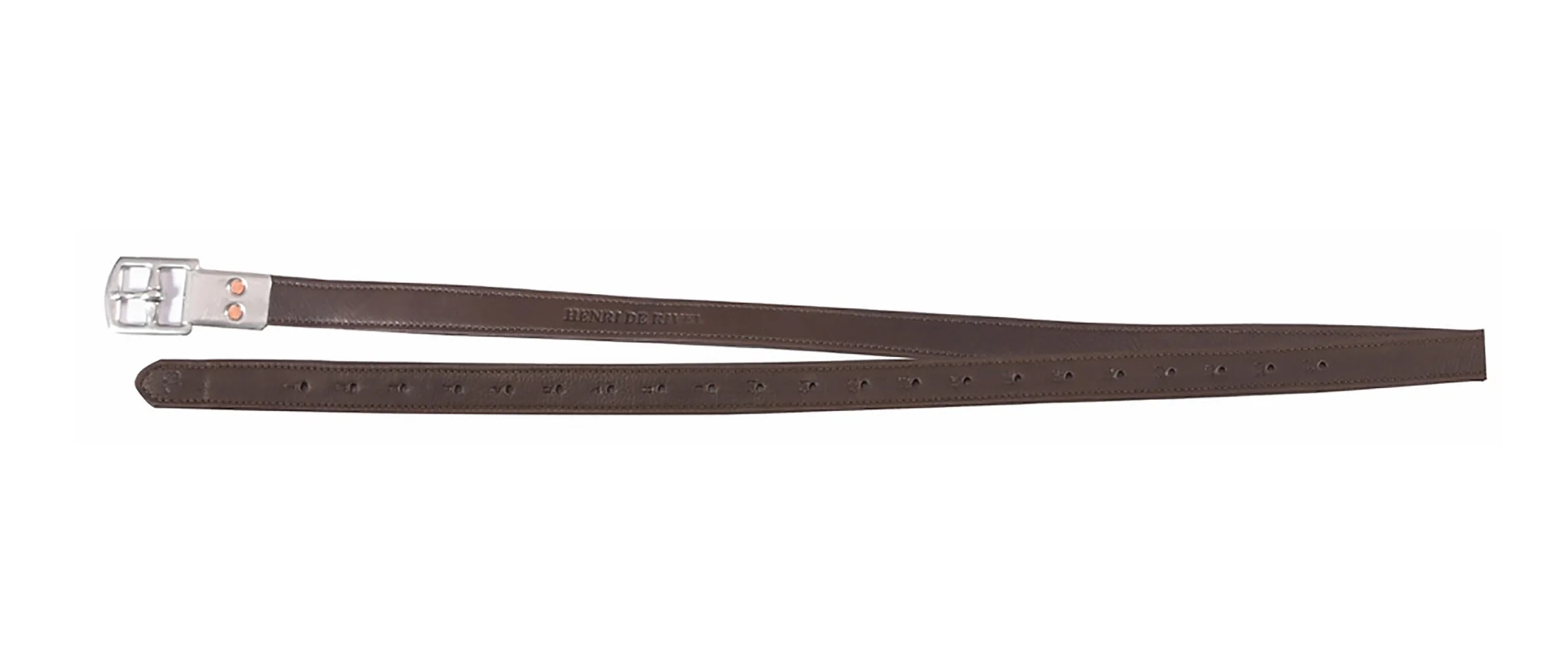 Henri de Rivel Triple Covered Grippy Close Contact Stirrup Leathers - Image 5