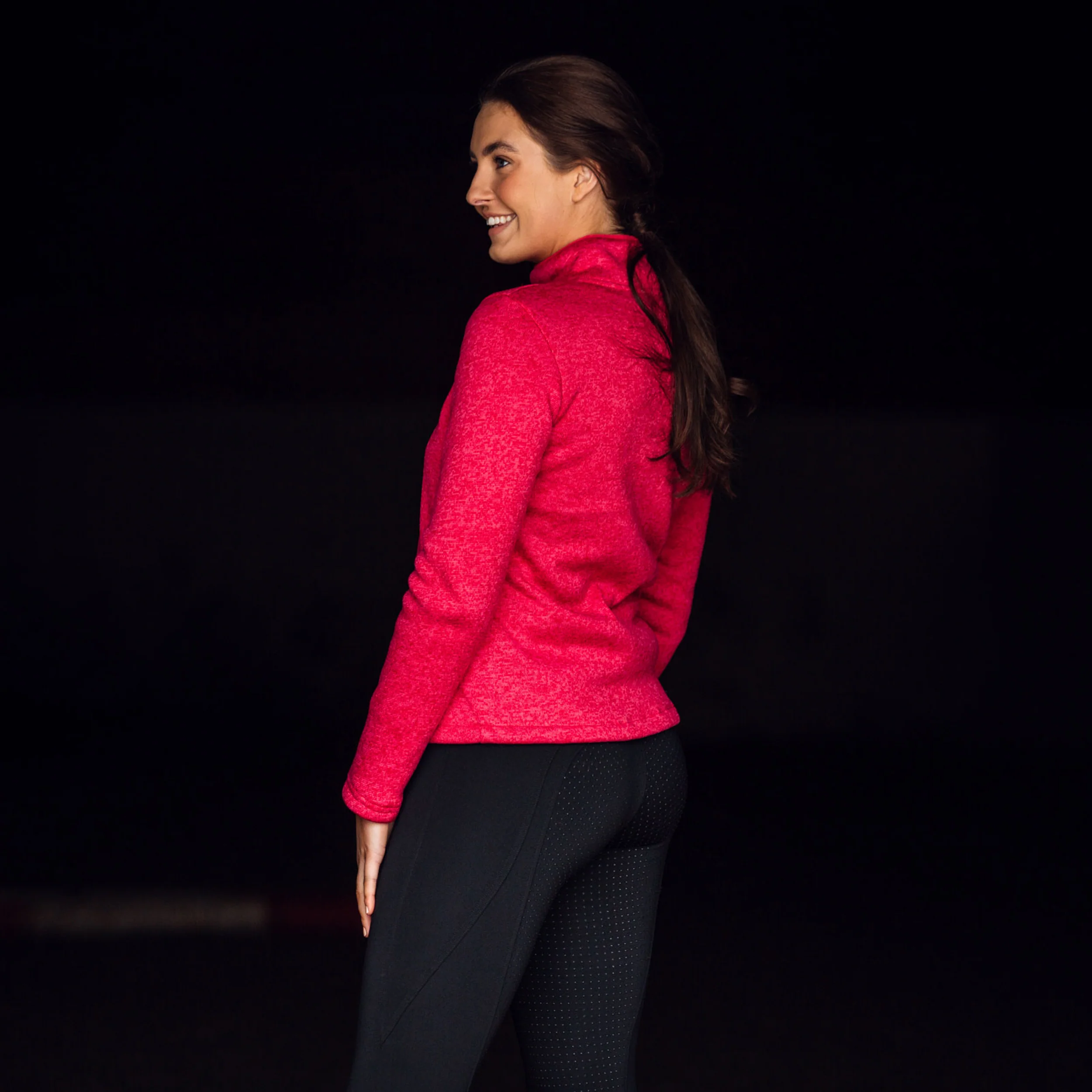 Horze Ladies’ Thea Fleece Jacket - Image 3