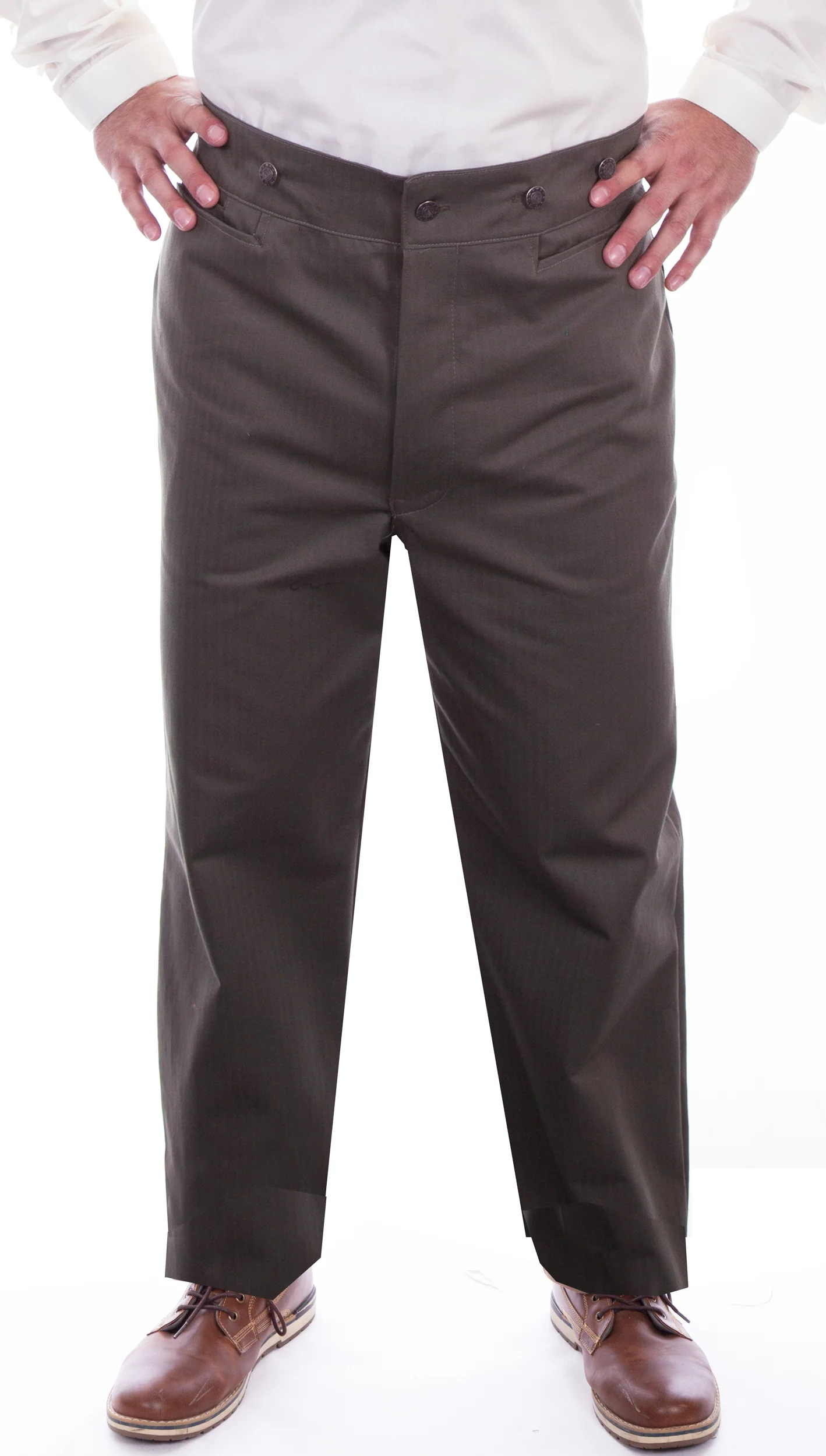 Scully Leather Men’s Herringbone Vigilante Pant - Image 3