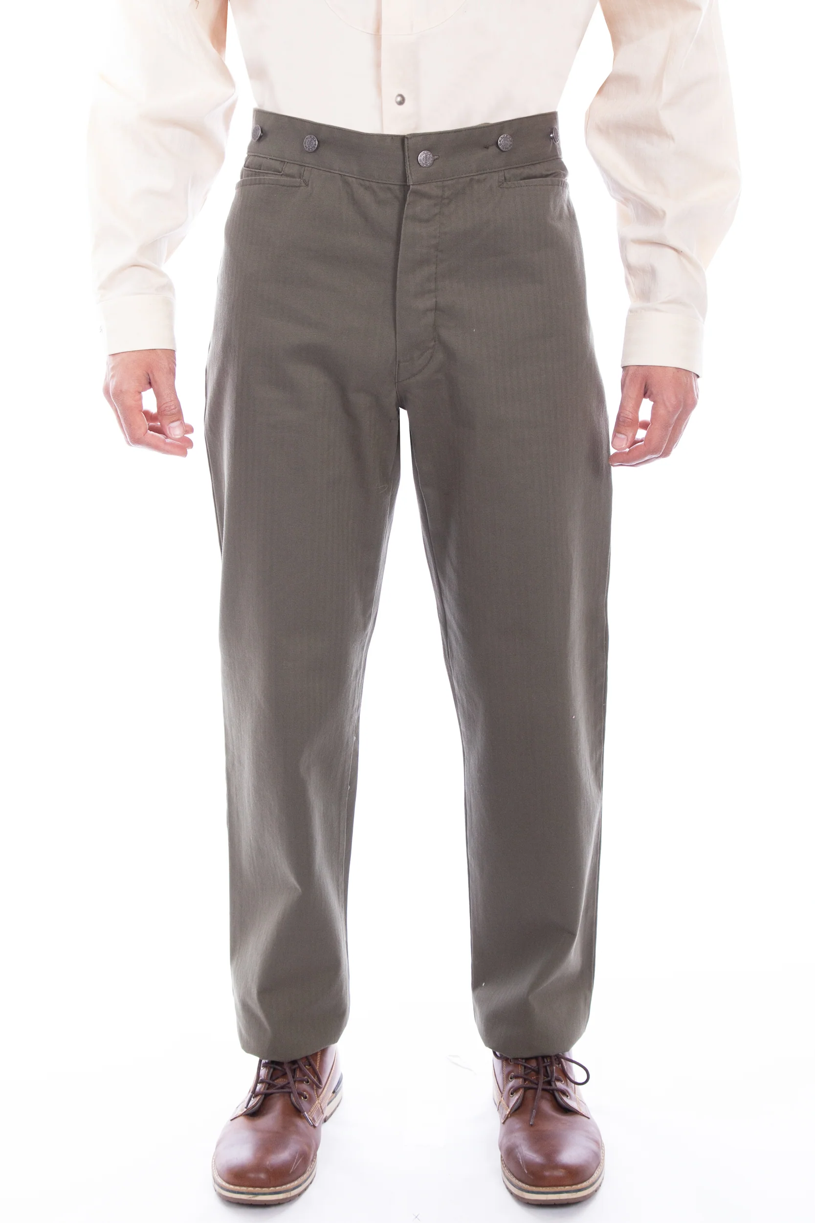 Scully Leather Men’s Herringbone Vigilante Pant - Image 7