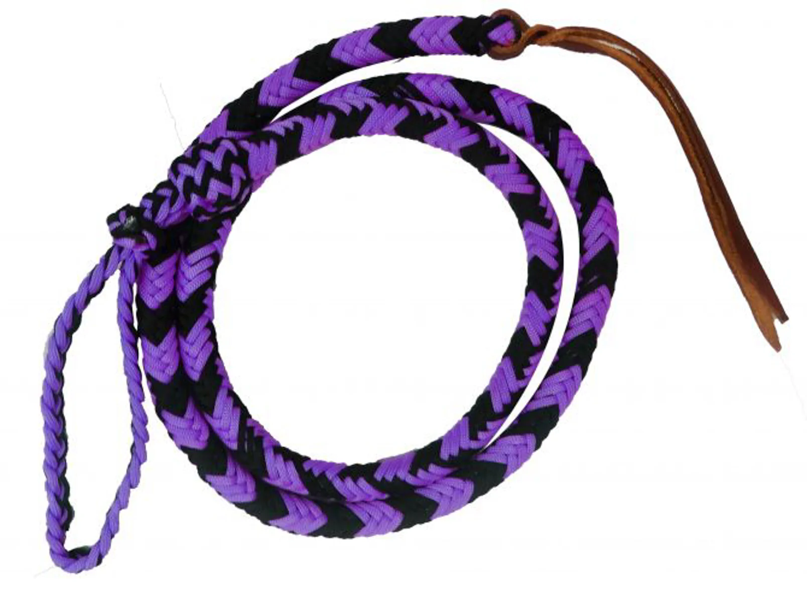 Showman® Braided Nylon Over & Under Whip - Image 15
