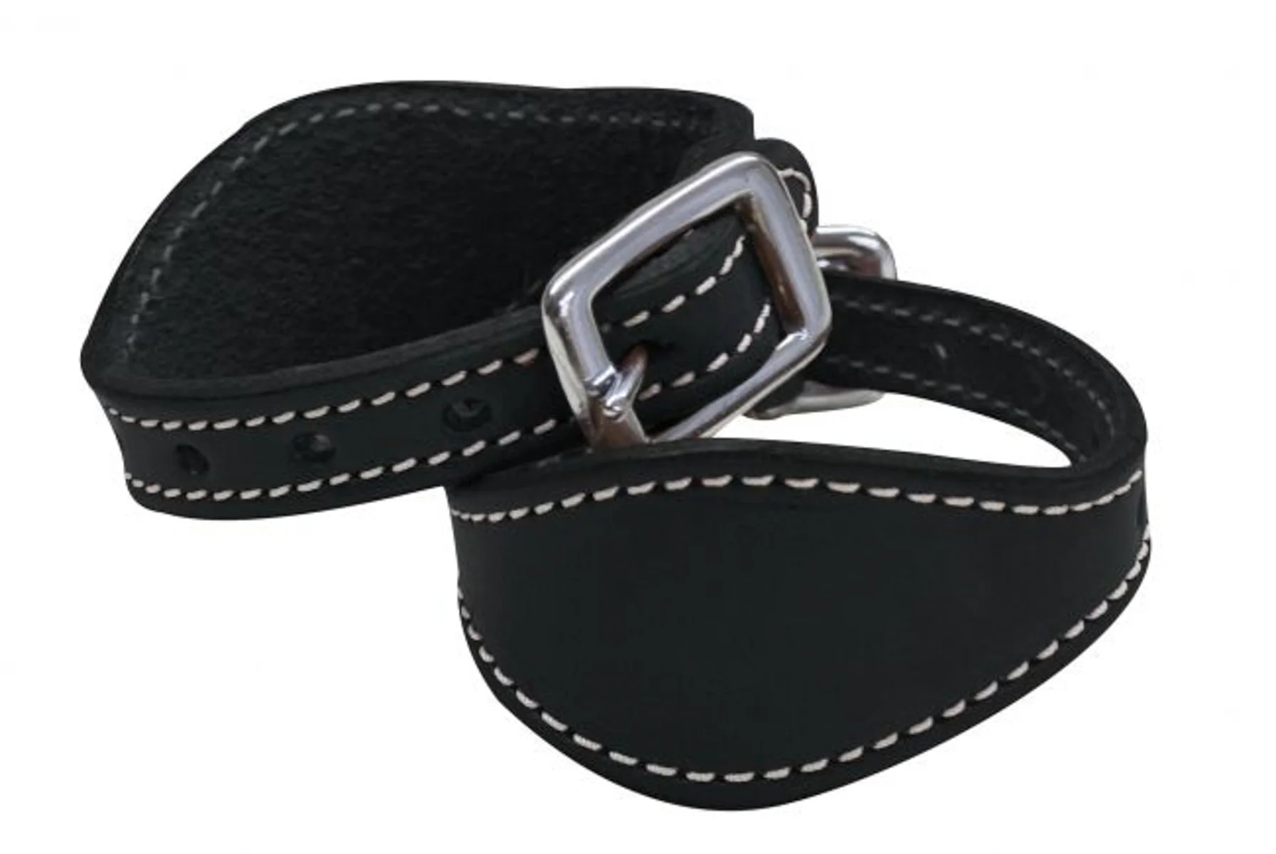 Stitched Leather Stirrup Hobbles - Image 6