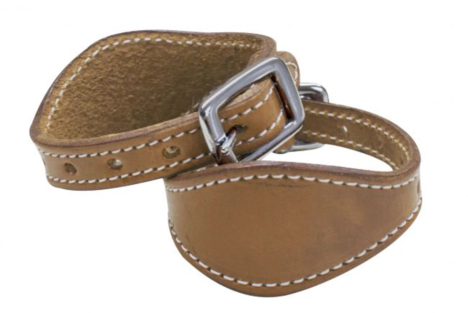 Stitched Leather Stirrup Hobbles - Image 9