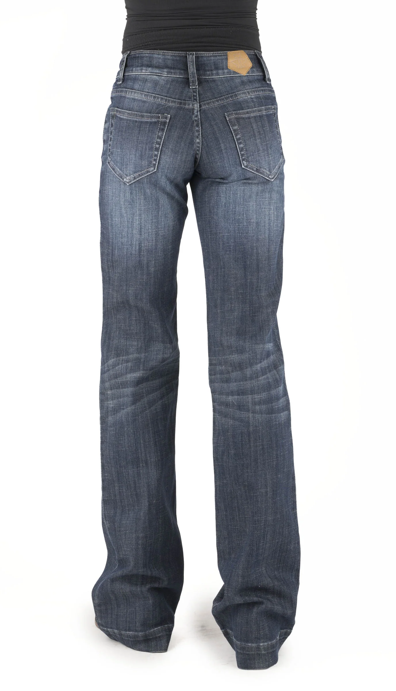 Tin Haul Ladies’ Ella Tourser Fit Plain Back Jeans - Image 3