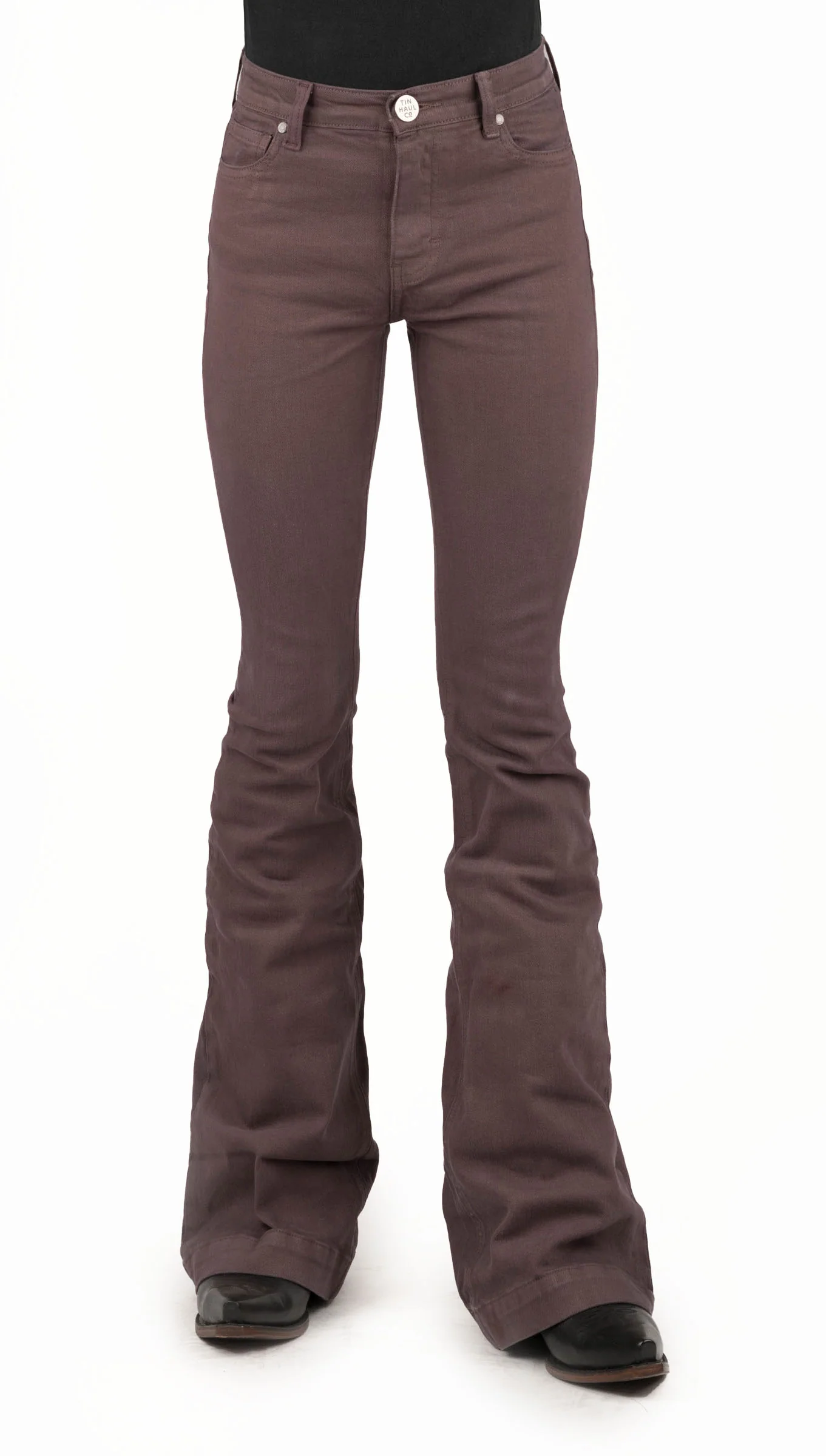 Tin Haul Ladies’ Libby High Rise Flare Jean - Image 3