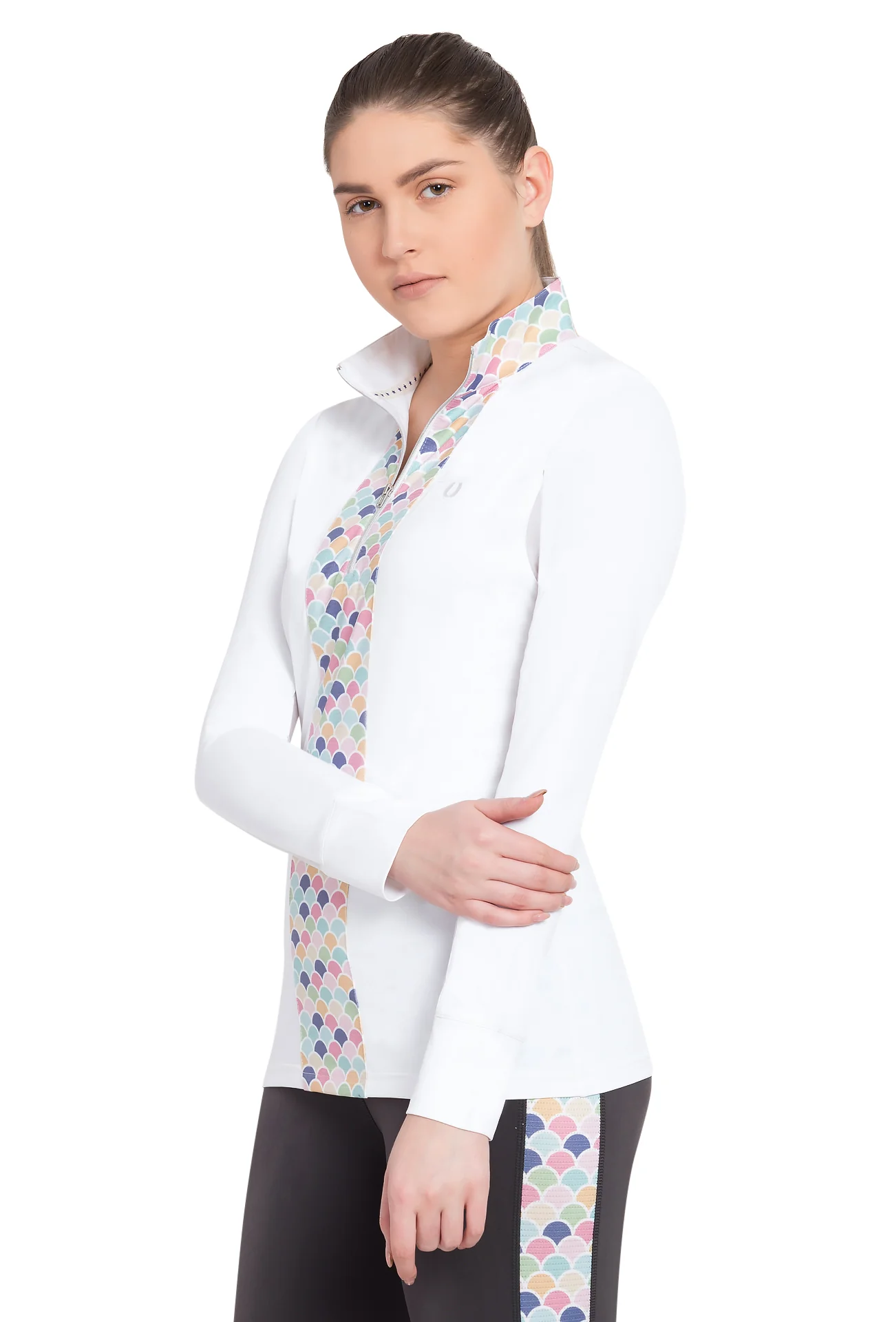 TuffRider® Ladies' Iris EquiCool Riding Sport Shirt - Image 4