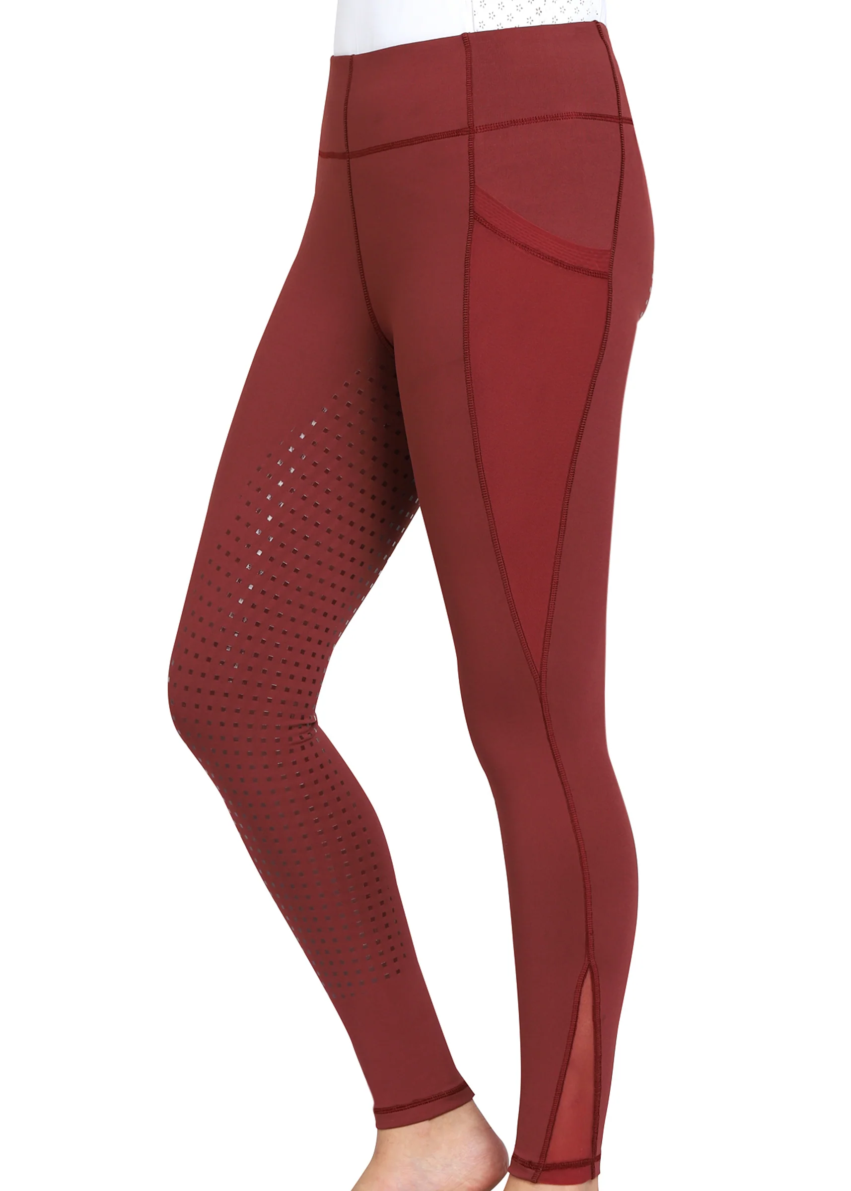 TuffRider® Ladies’ Minerva EquiCool Silicone Full-Seat Tight - Image 11