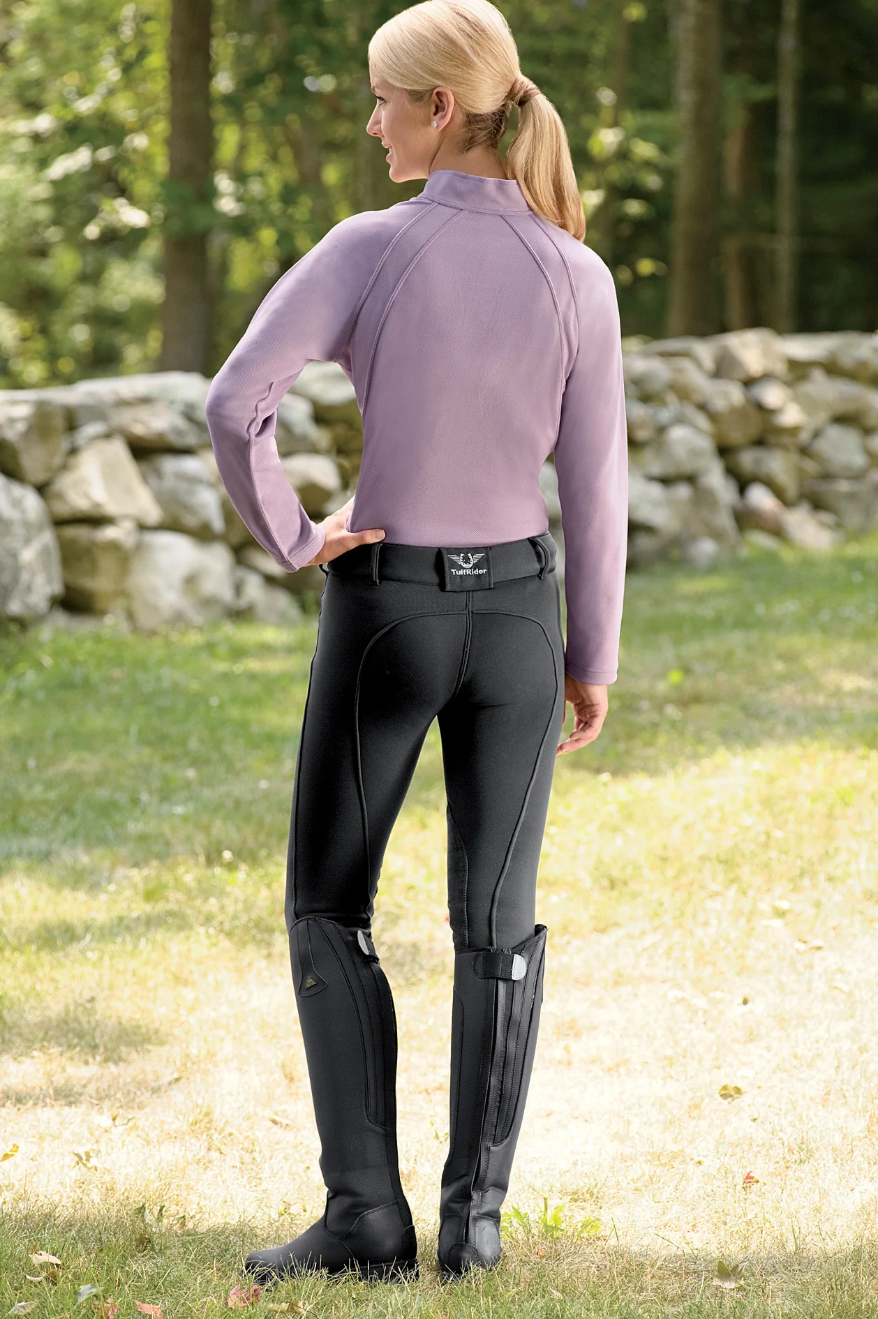 TuffRider® Winter Knee Patch Riding Breeches - Image 14